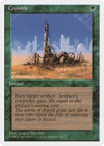 Crumble [Fourth Edition] - The Mythic Store | 24h Order Processing