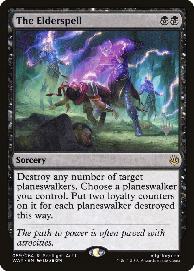 The Elderspell (Promo Pack) [War of the Spark Promos] - The Mythic Store | 24h Order Processing