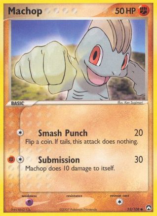 Machop (53/108) (Stamped) [EX: Power Keepers] - The Mythic Store | 24h Order Processing