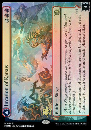 Invasion of Karsus // Refraction Elemental [March of the Machine Prerelease Promos] - The Mythic Store | 24h Order Processing