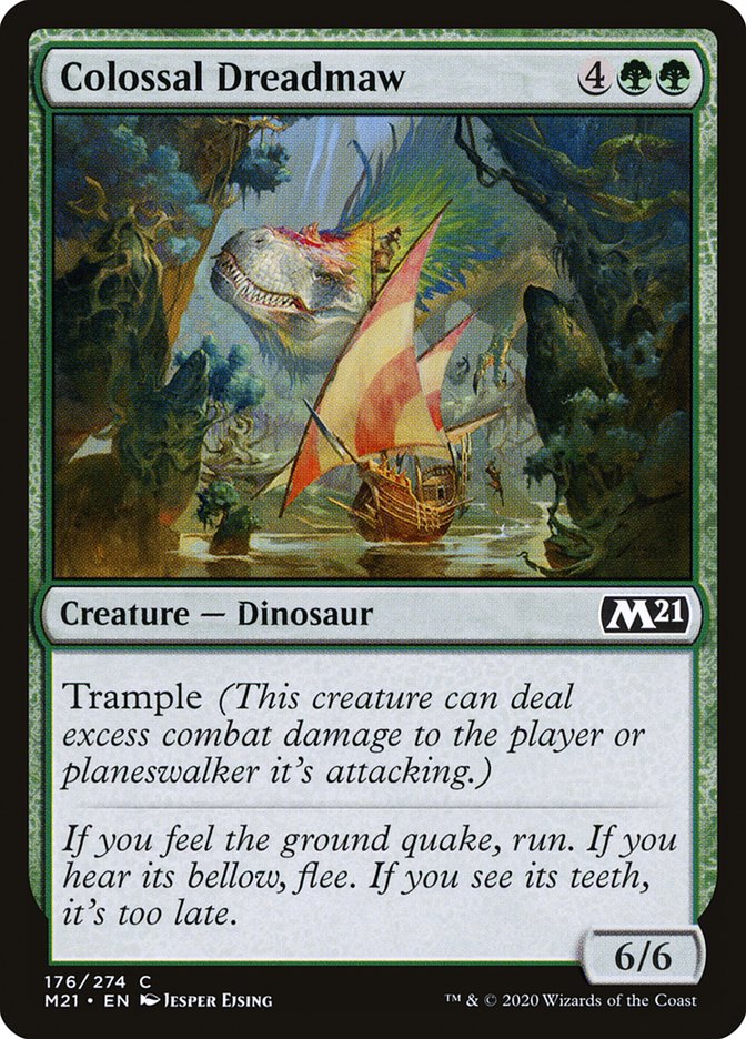 Colossal Dreadmaw [Core Set 2021] - The Mythic Store | 24h Order Processing