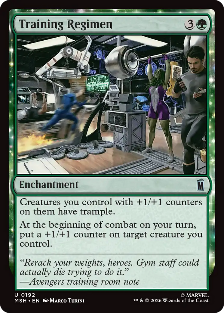 Training Regimen [Marvel Super Heroes] - The Mythic Store | 24h Order Processing