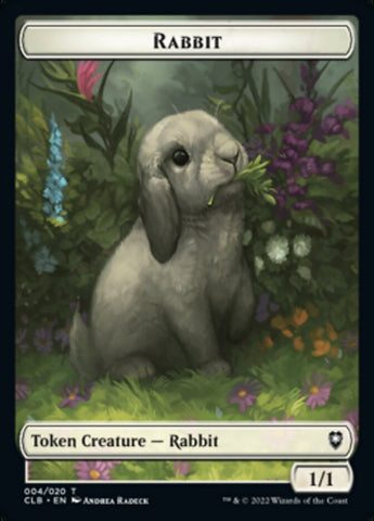 Rabbit Token [Commander Legends: Battle for Baldur's Gate Tokens] - The Mythic Store | 24h Order Processing