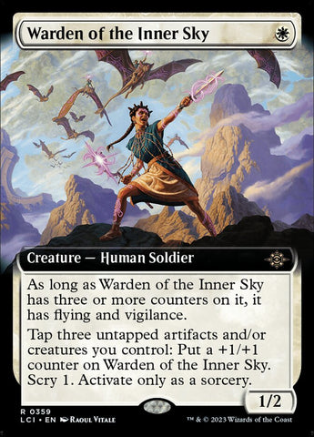 Warden of the Inner Sky (Extended Art) [The Lost Caverns of Ixalan] - The Mythic Store | 24h Order Processing