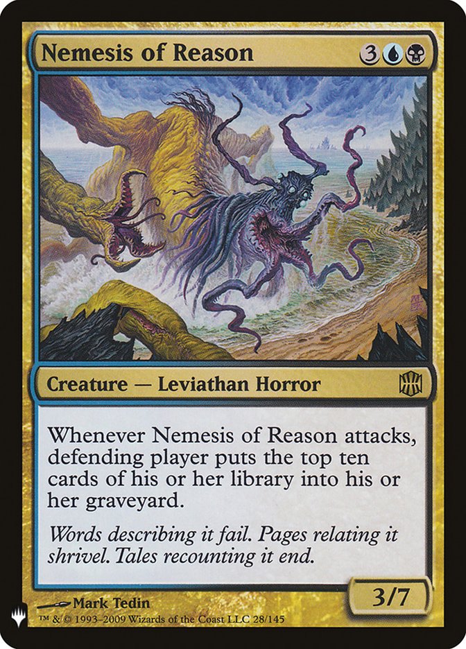 Nemesis of Reason [The List] - The Mythic Store | 24h Order Processing