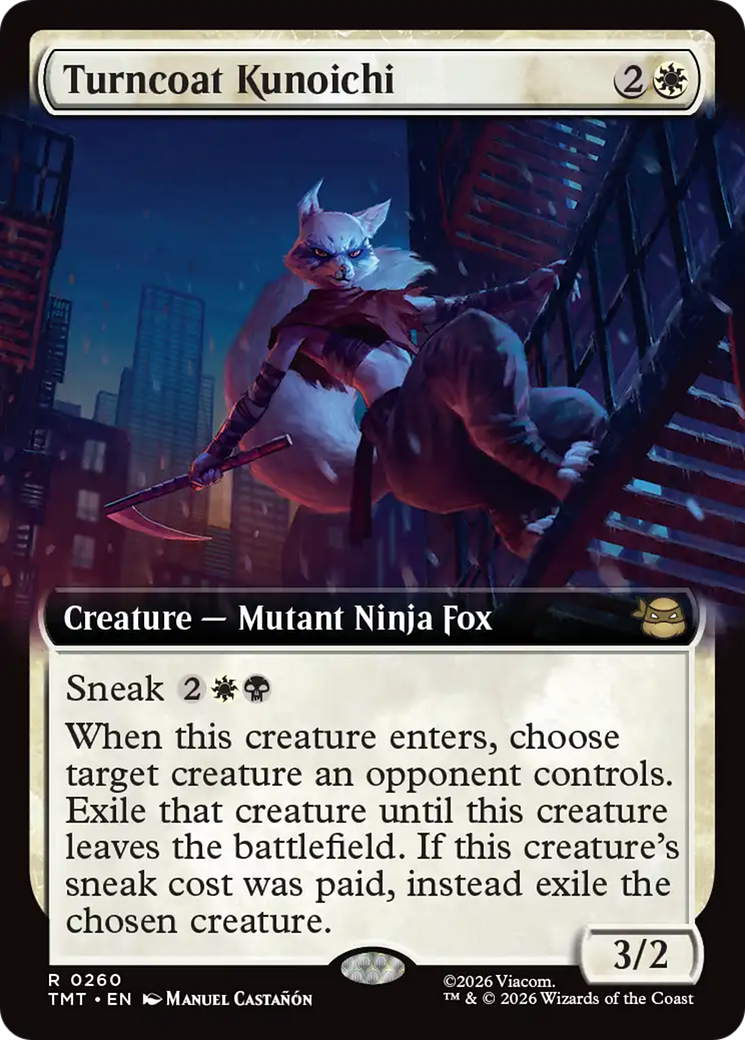 Turncoat Kunoichi (Extended Art) [Teenage Mutant Ninja Turtles] - The Mythic Store | 24h Order Processing