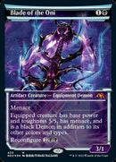 Blade of the Oni (Foil Etched) [Kamigawa: Neon Dynasty] - The Mythic Store | 24h Order Processing