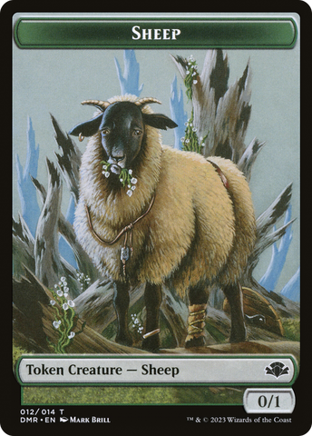 Sheep Token [Dominaria Remastered Tokens] - The Mythic Store | 24h Order Processing