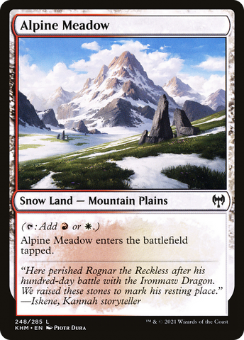 Alpine Meadow [Kaldheim] - The Mythic Store | 24h Order Processing