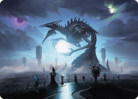 Blue Sun's Twilight Art Card [Phyrexia: All Will Be One Art Series] - The Mythic Store | 24h Order Processing