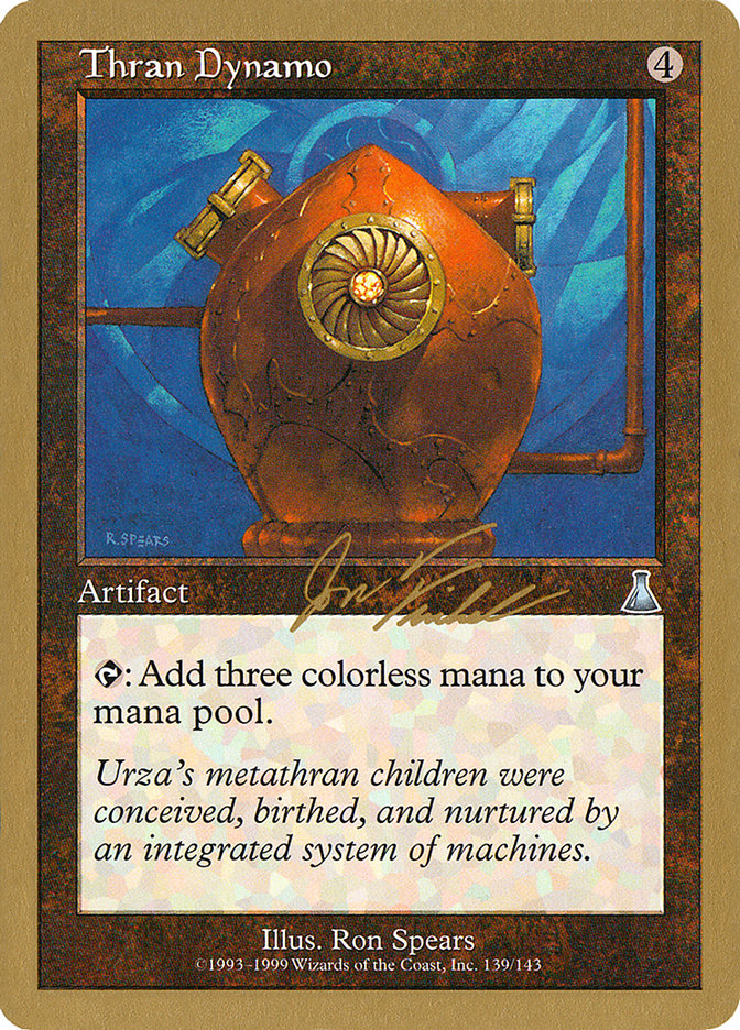 Thran Dynamo (Jon Finkel) [World Championship Decks 2000] - The Mythic Store | 24h Order Processing