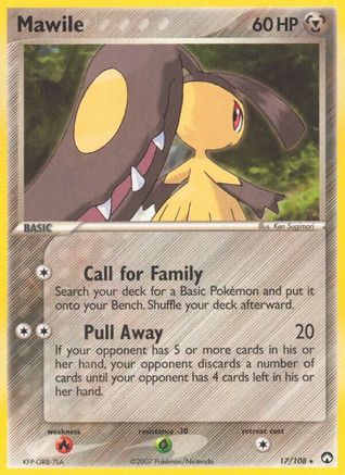 Mawile (17/108) (Stamped) [EX: Power Keepers] - The Mythic Store | 24h Order Processing