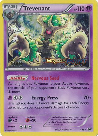 Trevenant (XY94) (Staff) [XY: Black Star Promos] - The Mythic Store | 24h Order Processing
