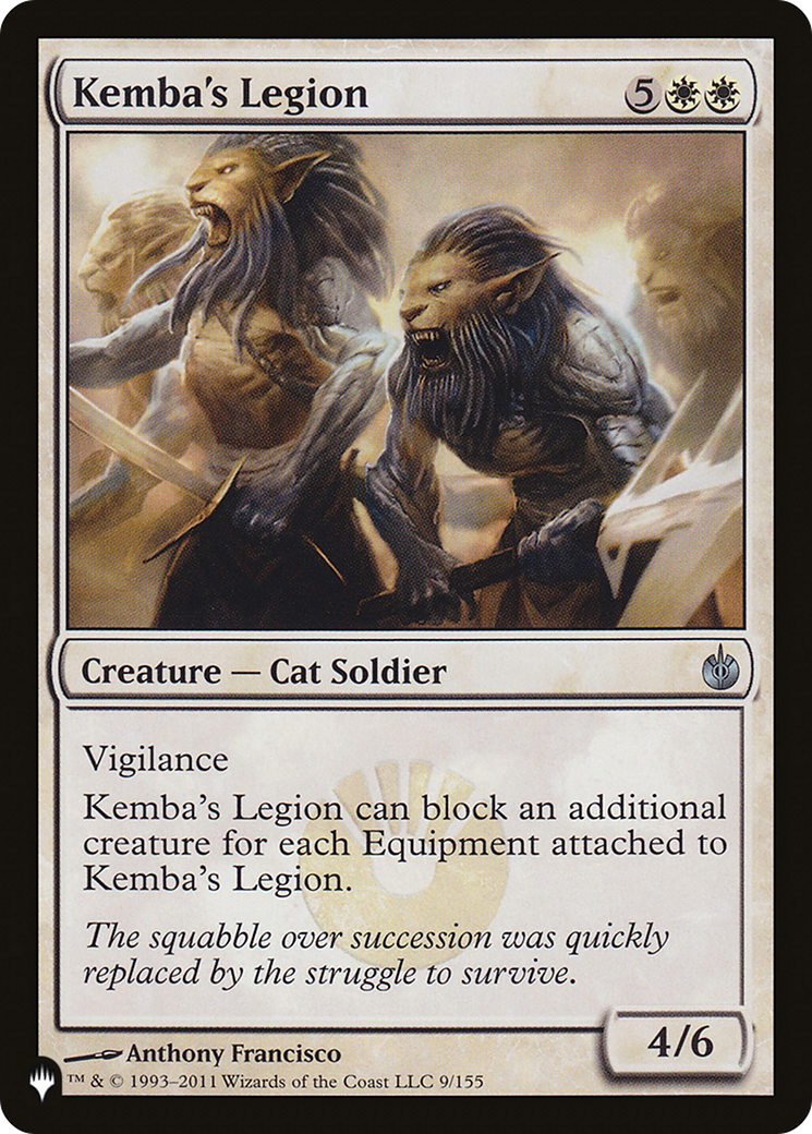 Kemba's Legion [The List] - The Mythic Store | 24h Order Processing