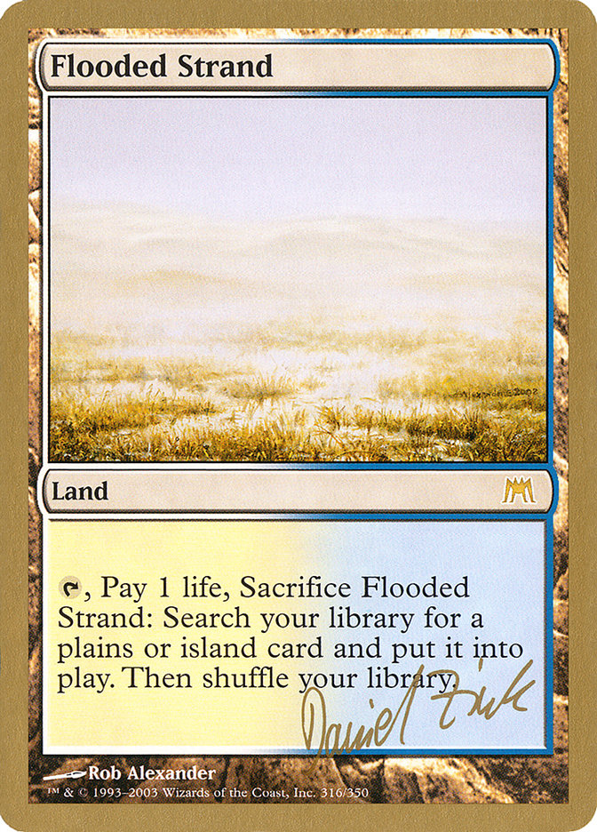 Flooded Strand (Daniel Zink) [World Championship Decks 2003] - The Mythic Store | 24h Order Processing