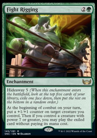 Fight Rigging (Promo Pack) [Streets of New Capenna Promos] - The Mythic Store | 24h Order Processing