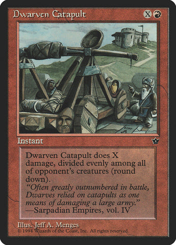 Dwarven Catapult [Fallen Empires] - The Mythic Store | 24h Order Processing