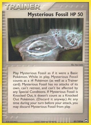 Mysterious Fossil (85/108) (Stamped) [EX: Power Keepers] - The Mythic Store | 24h Order Processing