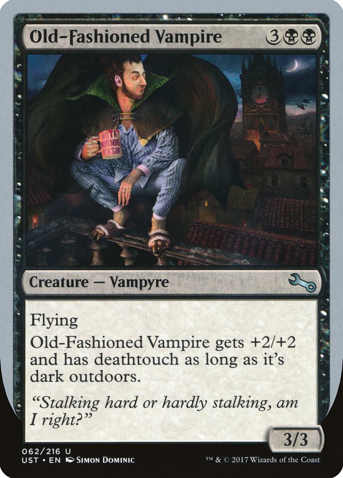 Old-Fashioned Vampire [Unstable] - The Mythic Store | 24h Order Processing
