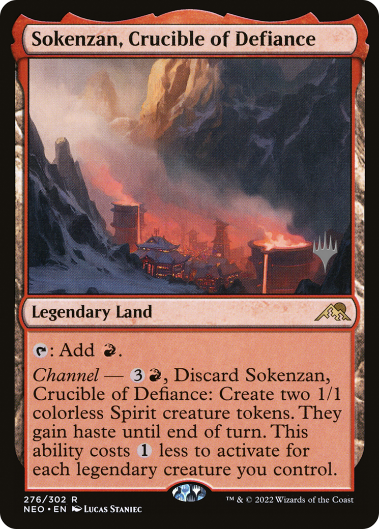 Sokenzan, Crucible of Defiance (Promo Pack) [Kamigawa: Neon Dynasty Promos] - The Mythic Store | 24h Order Processing