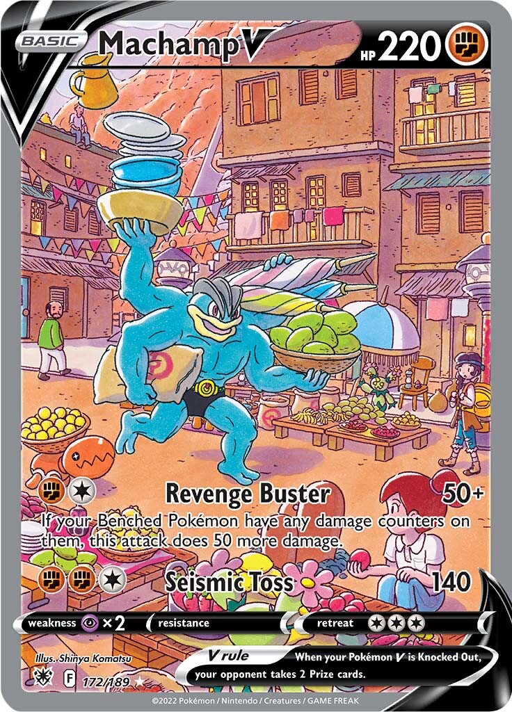 Machamp V (172/189) [Sword & Shield: Astral Radiance] - The Mythic Store | 24h Order Processing