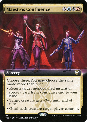 Maestros Confluence (Extended Art) [Streets of New Capenna Commander] - The Mythic Store | 24h Order Processing
