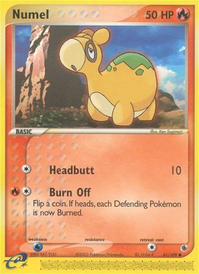 Numel (61/109) [EX: Ruby & Sapphire] - The Mythic Store | 24h Order Processing