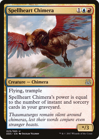 Spellheart Chimera [Duel Decks: Mind vs. Might] - The Mythic Store | 24h Order Processing