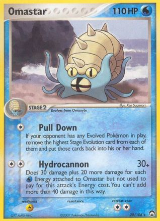 Omastar (20/108) [EX: Power Keepers] - The Mythic Store | 24h Order Processing