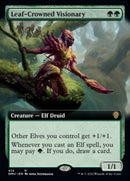 Leaf-Crowned Visionary (Extended Art) [Dominaria United] - The Mythic Store | 24h Order Processing
