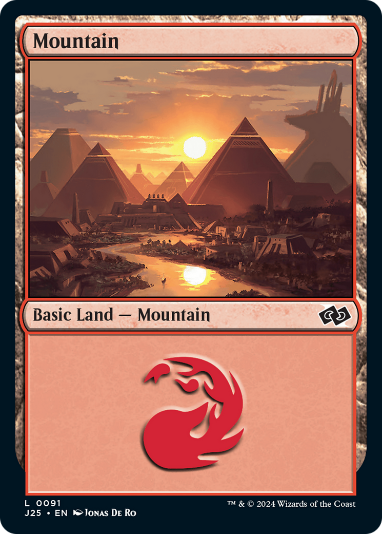 Mountain (91) [Foundations Jumpstart] - The Mythic Store | 24h Order Processing