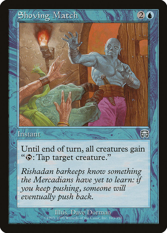 Shoving Match [Mercadian Masques] - The Mythic Store | 24h Order Processing