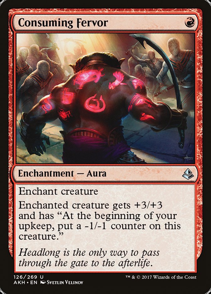 Consuming Fervor [Amonkhet] - The Mythic Store | 24h Order Processing