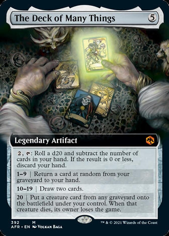 The Deck of Many Things (Extended Art) [Dungeons & Dragons: Adventures in the Forgotten Realms] - The Mythic Store | 24h Order Processing