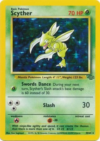 Scyther (10/64) [Jungle Unlimited] - The Mythic Store | 24h Order Processing