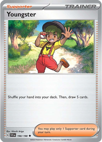 Youngster (198/198) [Scarlet & Violet: Base Set] - The Mythic Store | 24h Order Processing