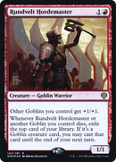 Rundvelt Hordemaster [Dominaria United Prerelease Promos] - The Mythic Store | 24h Order Processing