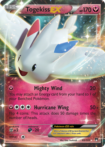 Togekiss EX (83/122) [XY: BREAKpoint] - The Mythic Store | 24h Order Processing
