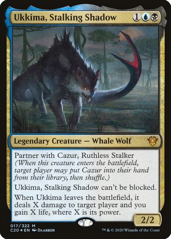 Ukkima, Stalking Shadow [Commander 2020] - The Mythic Store | 24h Order Processing