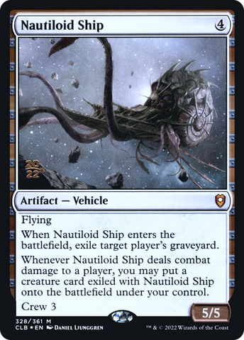 Nautiloid Ship [Commander Legends: Battle for Baldur's Gate Prerelease Promos] - The Mythic Store | 24h Order Processing