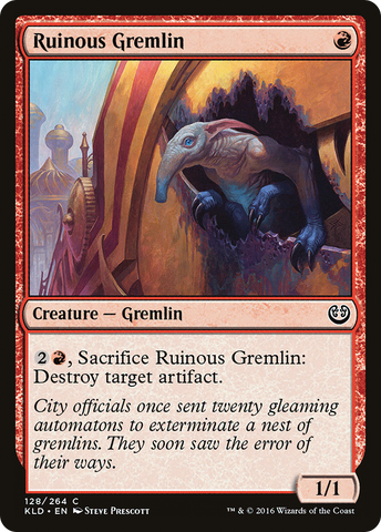 Ruinous Gremlin [Kaladesh] - The Mythic Store | 24h Order Processing