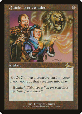 Quicksilver Amulet [Urza's Legacy] - The Mythic Store | 24h Order Processing
