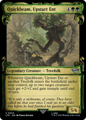 Quickbeam, Upstart Ent [The Lord of the Rings: Tales of Middle-Earth Showcase Scrolls] - The Mythic Store | 24h Order Processing