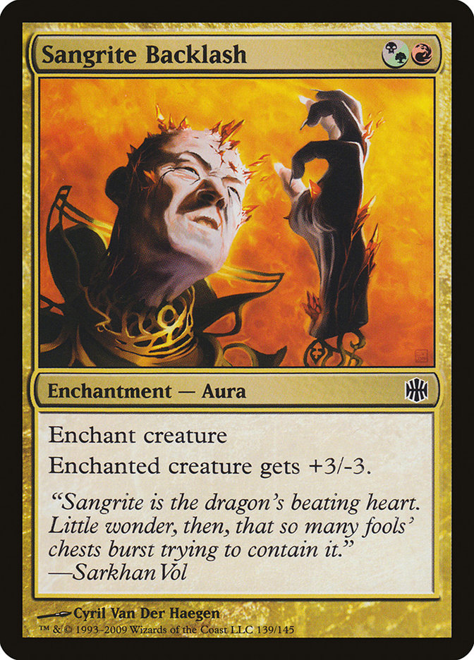 Sangrite Backlash [Alara Reborn] - The Mythic Store | 24h Order Processing