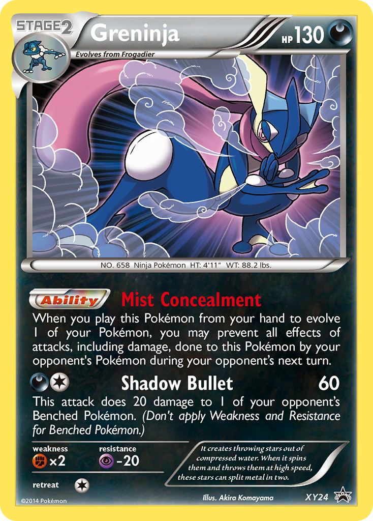 Greninja (XY24) [XY: Black Star Promos] - The Mythic Store | 24h Order Processing