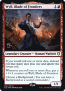 Wyll, Blade of Frontiers [Commander Legends: Battle for Baldur's Gate Prerelease Promos] - The Mythic Store | 24h Order Processing