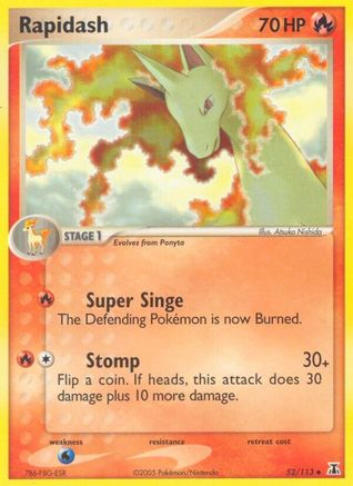 Rapidash (52/113) (Stamped) [EX: Delta Species] - The Mythic Store | 24h Order Processing
