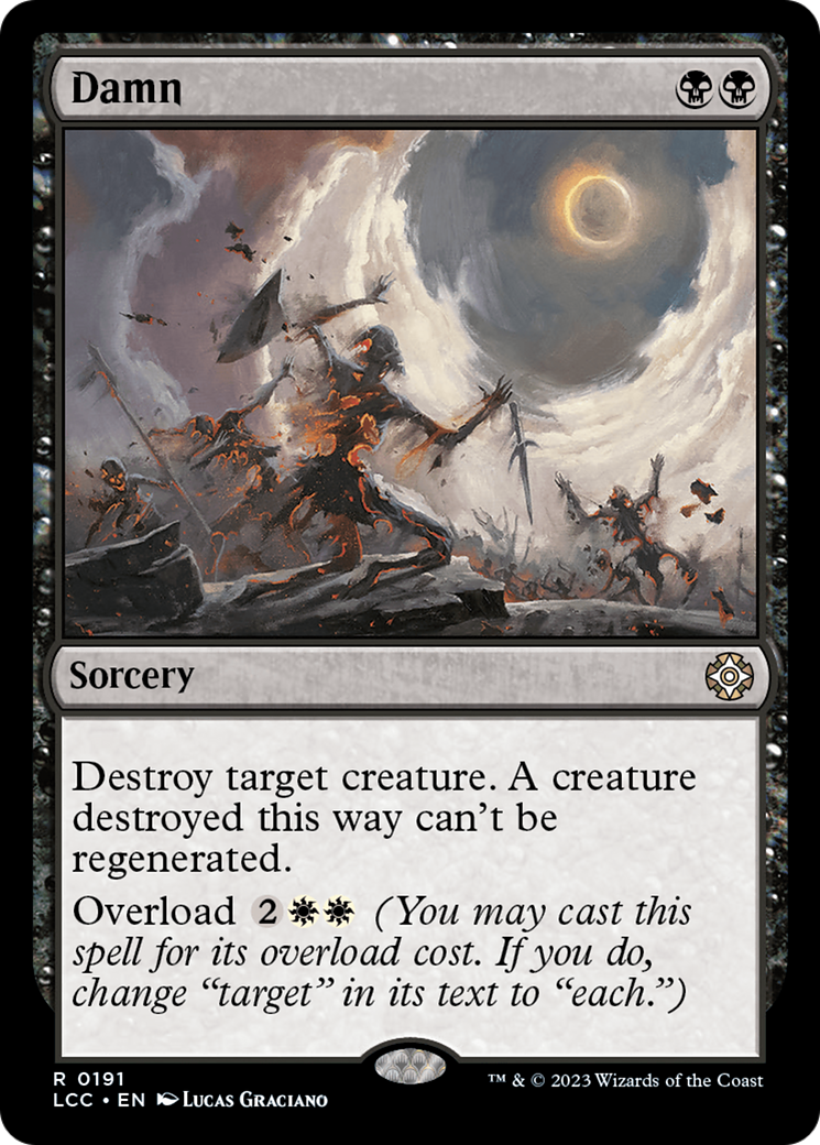 Damn [The Lost Caverns of Ixalan Commander] - The Mythic Store | 24h Order Processing