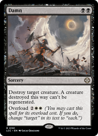 Damn [The Lost Caverns of Ixalan Commander] - The Mythic Store | 24h Order Processing
