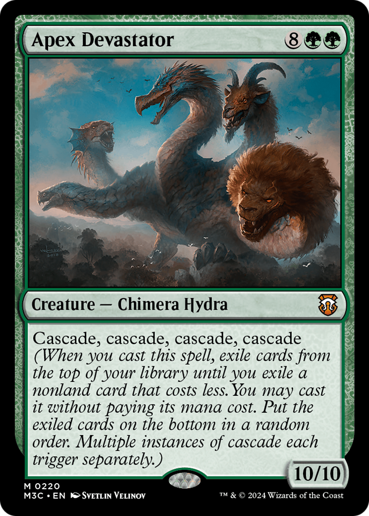 Apex Devastator (Ripple Foil) [Modern Horizons 3 Commander] - The Mythic Store | 24h Order Processing